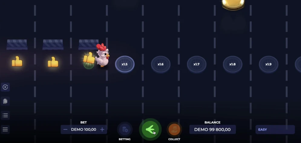 Uncrossable Rush Game